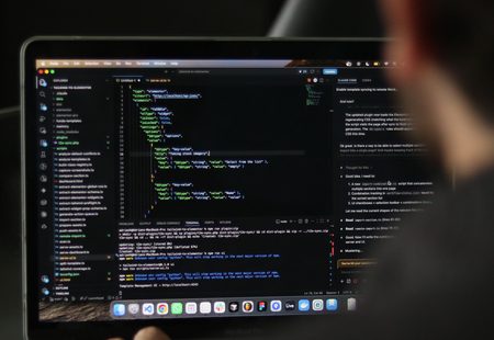 Programmer at work